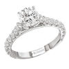 Picture of Solitaire Semi-Mount Diamond Ring | Diamond Engagement Rings