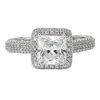 Picture of Halo Semi-Mount Diamond Ring 3 | Diamond Engagement Rings