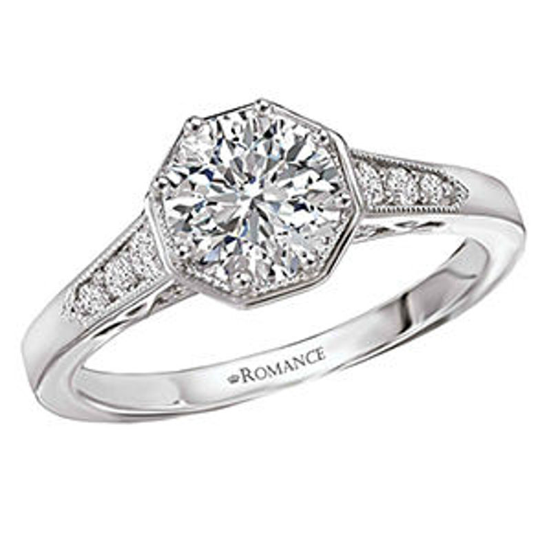 Picture of Vintage Semi-Mount Diamond Ring 3 | Diamond Engagement Rings