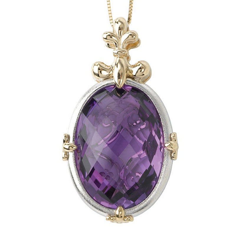 Picture of Ladies Amethyst Pendant