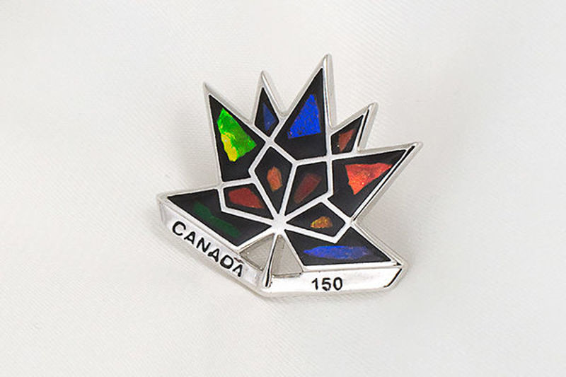 Picture of Canada 150 Official Silver Pin