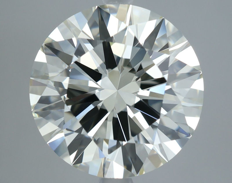 Picture of 5.02 carats ROUND IGI certified Loose diamond, J Color | VVS1 clarity | EX cut