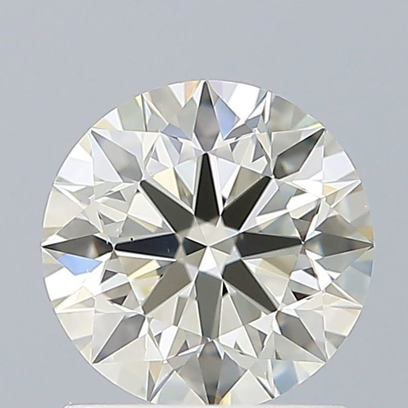 Picture of 1 carats ROUND IGI certified Loose diamond, K Color | VS1 clarity | EX cut