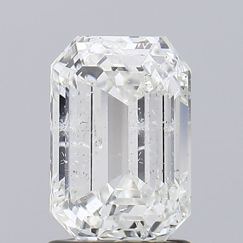 Picture of 2 carats EMERALD IGI certified Loose diamond, H Color | SI2 clarity | VG cut