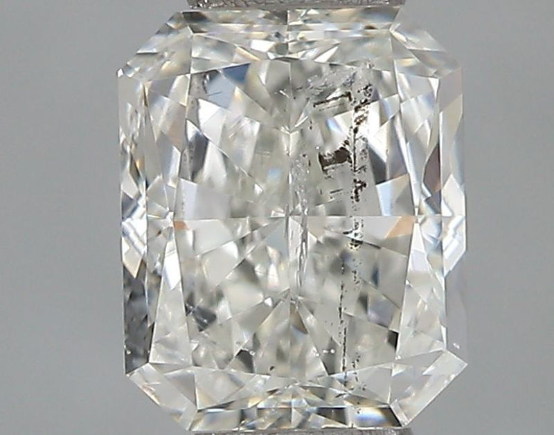 Picture of 0.96 carats RADIANT IGI certified Loose diamond, H Color | SI2 clarity | VG cut