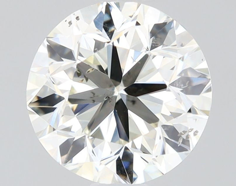 Picture of 1.01 carats ROUND GIA certified Loose diamond, K Color | SI2 clarity | VG cut