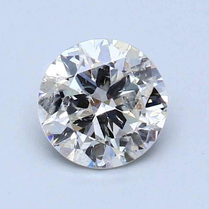 Picture of 0.77 carats ROUND EGL certified Loose diamond, G Color | SI2 clarity | VG cut