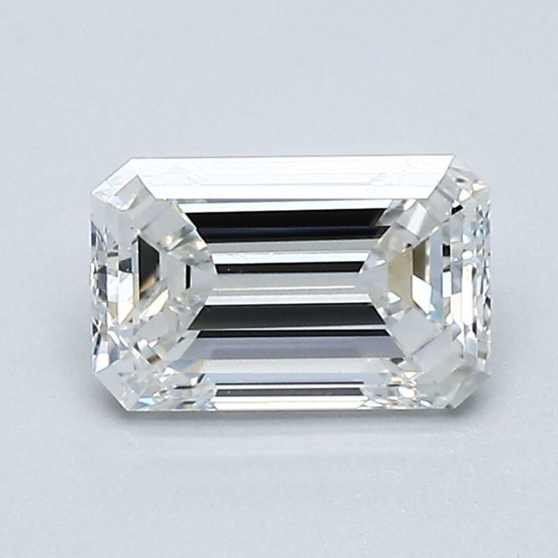 Picture of 1 carats EMERALD GIA certified Loose diamond, F Color | VVS1 clarity