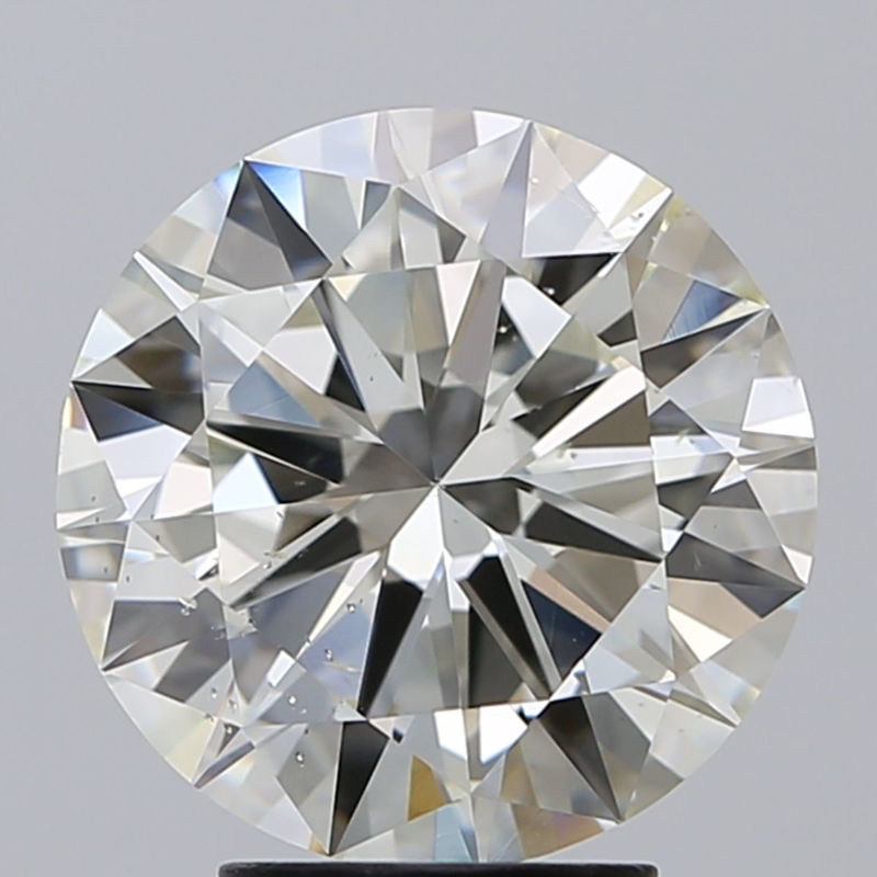 Picture of 4.01 carats ROUND IGI certified Loose diamond, I Color | SI1 clarity | EX cut
