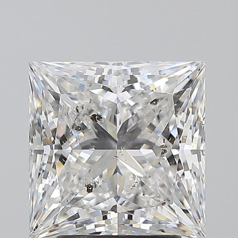 Picture of 3.02 carats PRINCESS GIA certified Loose diamond, E Color | SI2 clarity