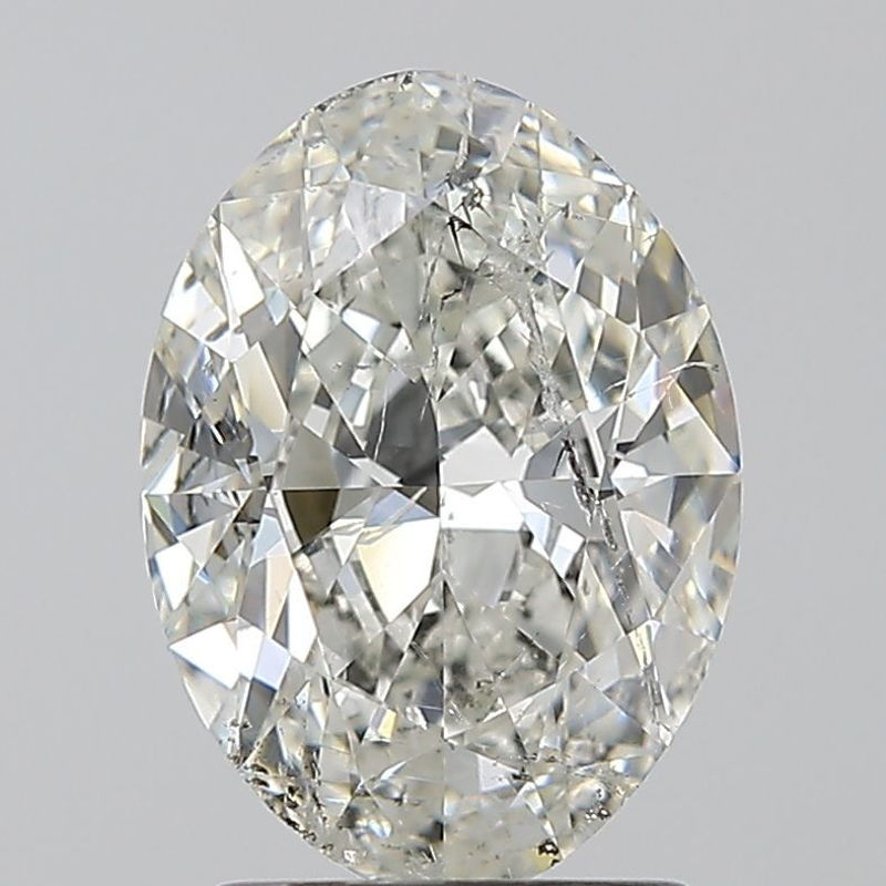 Picture of 2.01 carats OVAL HRD certified Loose diamond, G Color | SI2 clarity