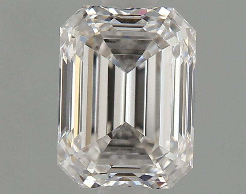 Picture of 0.7 carats EMERALD GIA certified Loose diamond, H Color | IF clarity