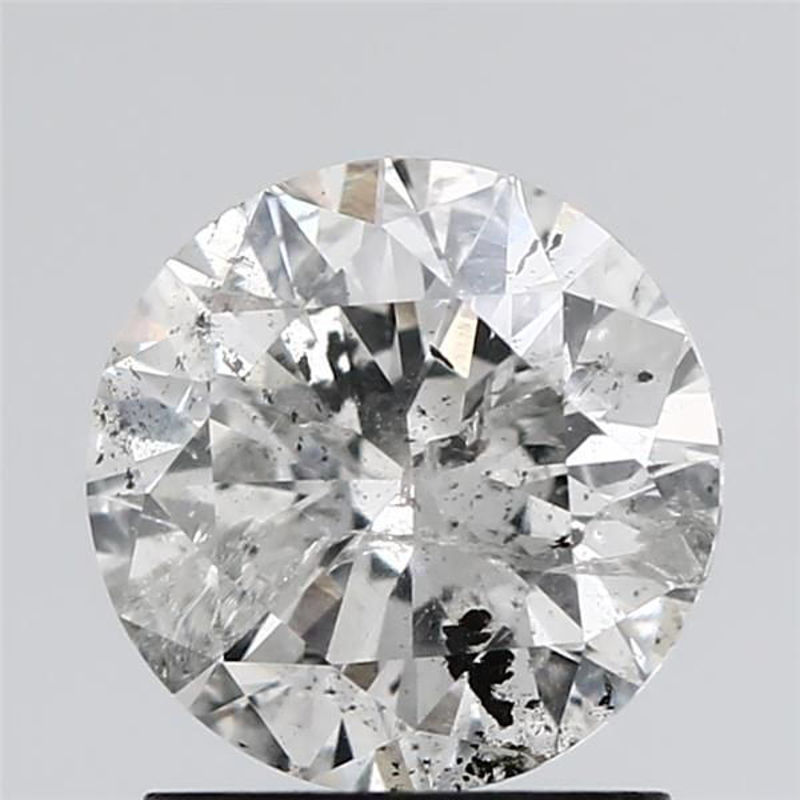 Picture of 1.5 carats ROUND IGI certified Loose diamond, E Color | I1 clarity | EX cut