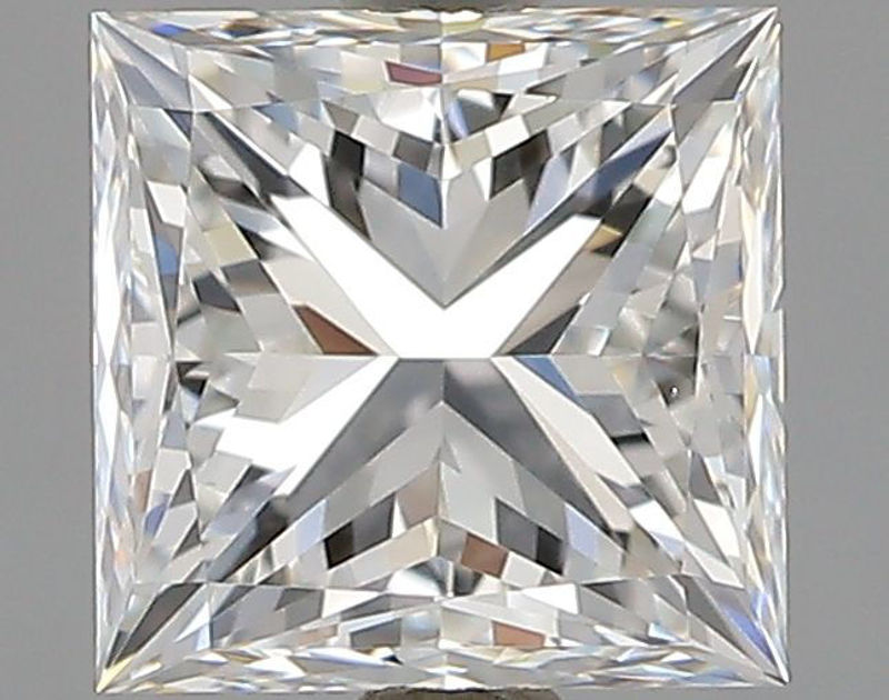 Picture of 1 carats PRINCESS GIA certified Loose diamond, G Color | VS1 clarity | GD cut