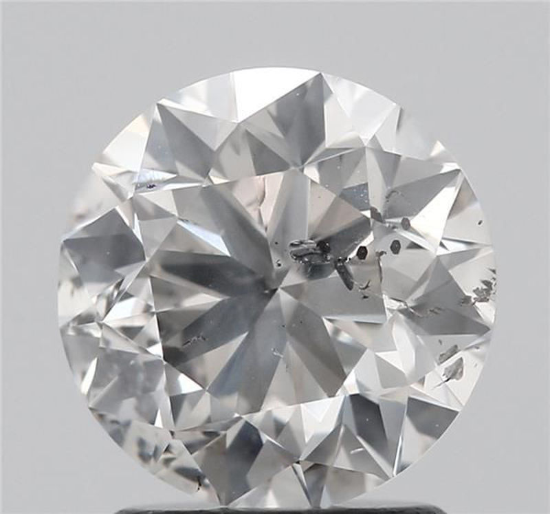 Picture of 1.75 carats ROUND IGI certified Loose diamond, H Color | I1 clarity | VG cut