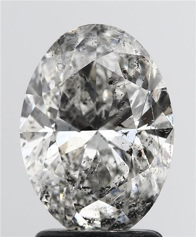 Picture of 2.07 carats OVAL HRD certified Loose diamond, G Color | SI2 clarity