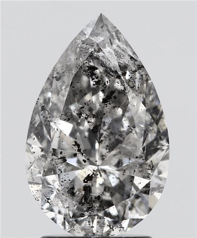 Picture of 2.1 carats PEAR HRD certified Loose diamond, G Color | I1 clarity