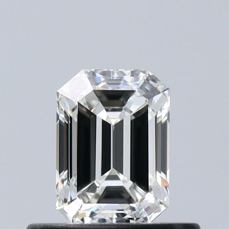 Picture of 0.56 carats EMERALD GIA certified Loose diamond, I Color | VVS2 clarity