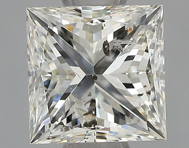 Picture of 1.51 carats PRINCESS IGI certified Loose diamond, J Color | SI2 clarity | VG cut
