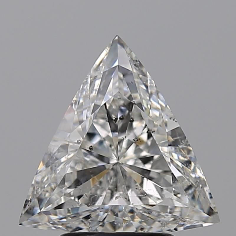 Picture of 2.03 carats TRIANGULAR GIA certified Loose diamond, G Color | I1 clarity | GD cut
