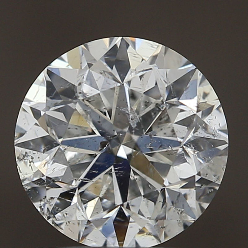 Picture of 1.62 carats ROUND IGI certified Loose diamond, F Color | SI2 clarity | EX cut