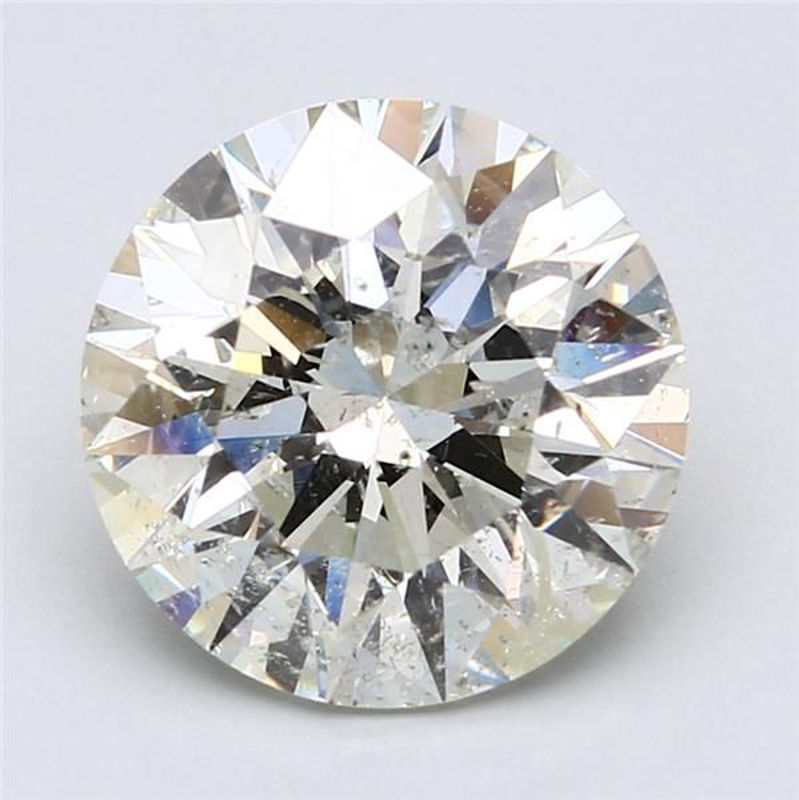 Picture of 5.01 carats ROUND EGL certified Loose diamond, G Color | SI2 clarity | EX cut