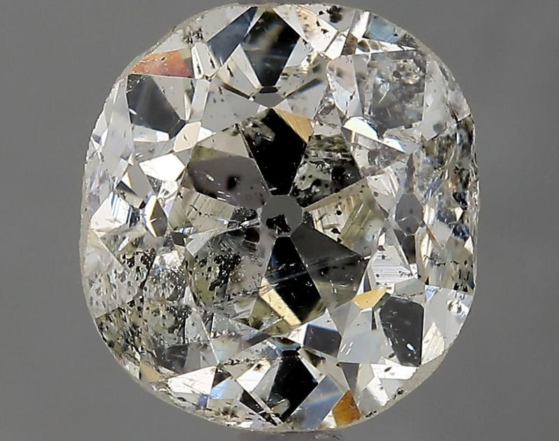 Picture of 2.49 carats EUROPEAN CUT Loose diamond, J Color | I1 clarity