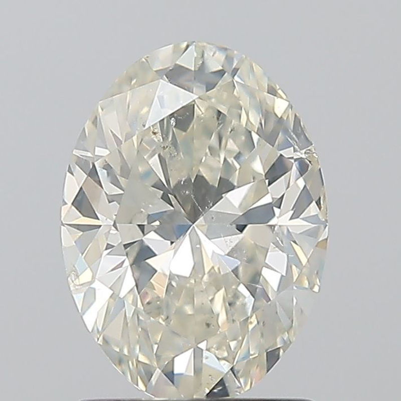 Picture of 1.5 carats OVAL GIA certified Loose diamond, K Color | SI1 clarity