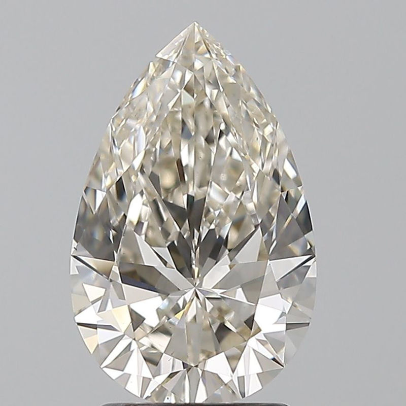 Picture of 2.03 carats PEAR HRD certified Loose diamond, I Color | VS1 clarity