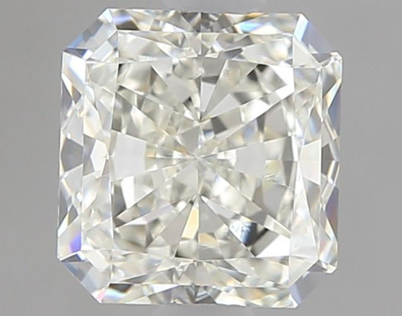 Picture of 0.9 carats SQUARE RADIANT GIA certified Loose diamond, J Color | VVS2 clarity