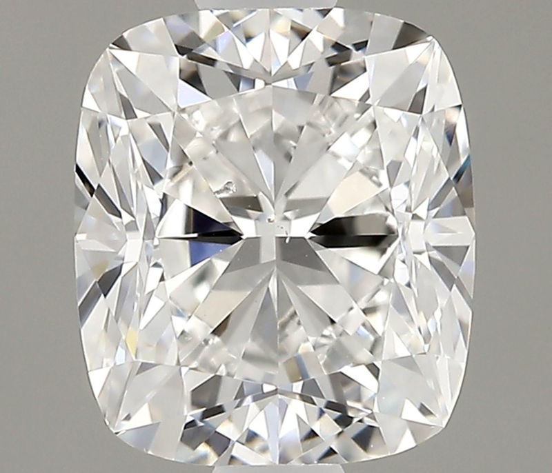 Picture of 0.9 carats CUSHION MODIFIED GIA certified Loose diamond, F Color | SI1 clarity | VG cut