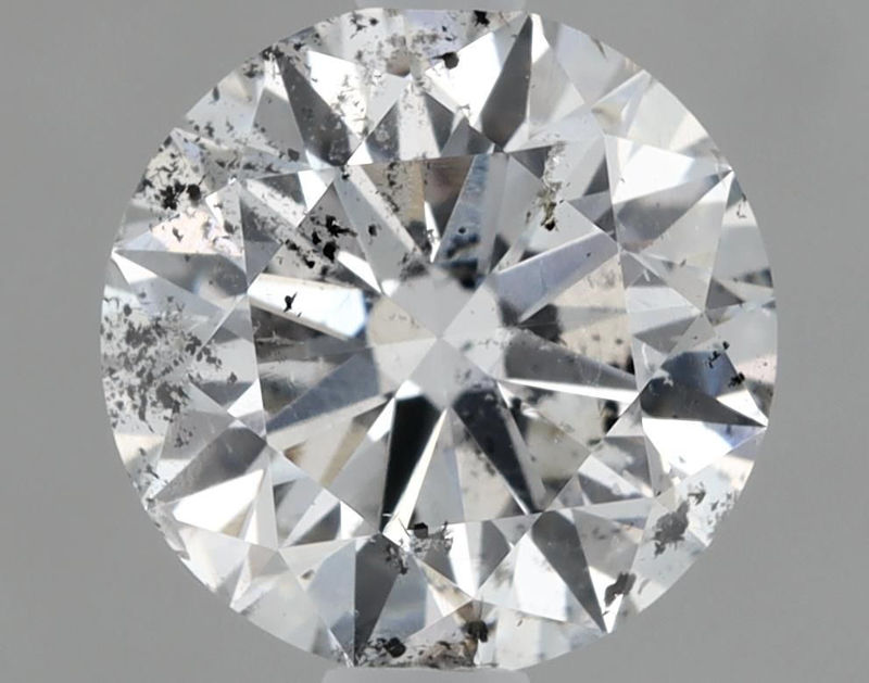 Picture of 1.07 carats ROUND IGI certified Loose diamond, F Color | SI2 clarity | EX cut
