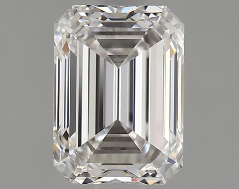 Picture of 0.77 carats EMERALD GIA certified Loose diamond, G Color | IF clarity