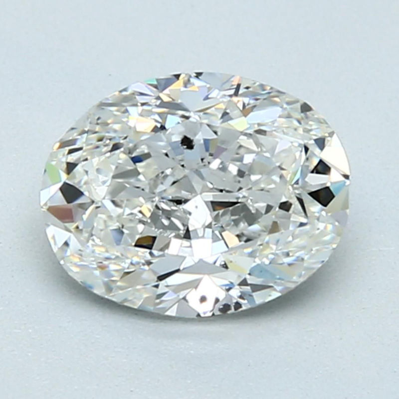 Picture of 1.5 carats OVAL GIA certified Loose diamond, G Color | SI2 clarity