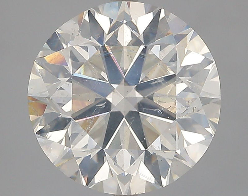 Picture of 5.03 carats ROUND HRD certified Loose diamond, G Color | SI2 clarity | VG cut