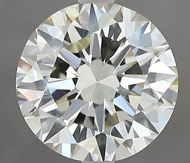 Picture of 1.5 carats ROUND IGI certified Loose diamond, L Color | VVS2 clarity | EX cut