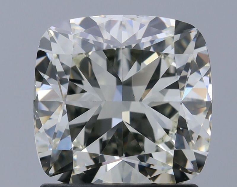 Picture of 1.51 carats CUSHION MODIFIED GIA certified Loose diamond, M Color | VS1 clarity | VG cut