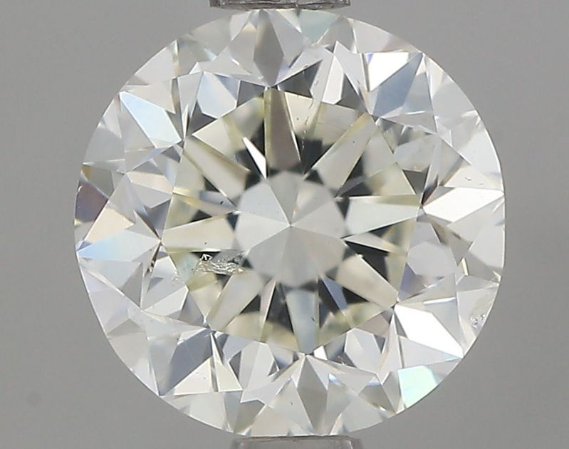 Picture of 1.52 carats ROUND IGI certified Loose diamond, K Color | SI1 clarity | GD cut