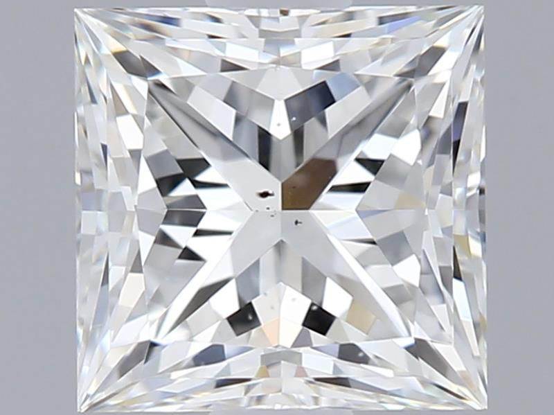 Picture of 1 carats PRINCESS GIA certified Loose diamond, G Color | SI1 clarity