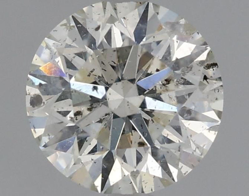 Picture of 0.72 carats ROUND IGI certified Loose diamond, J Color | SI2 clarity | VG cut