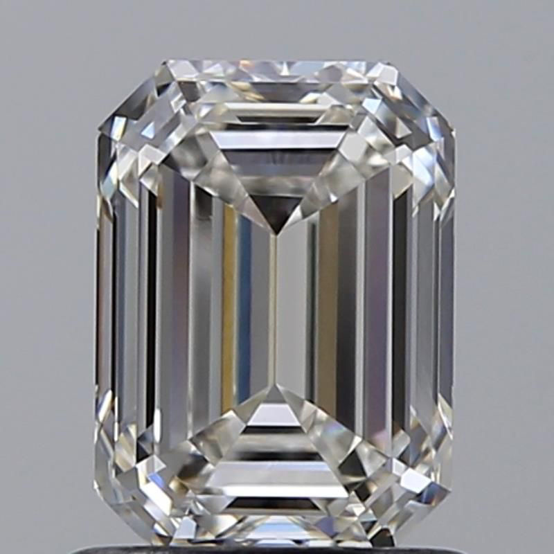 Picture of 1.01 carats EMERALD GIA certified Loose diamond, H Color | VS1 clarity