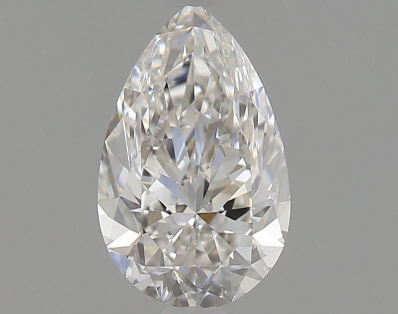 Picture of 0.7 carats PEAR GIA certified Loose diamond, F Color | IF clarity