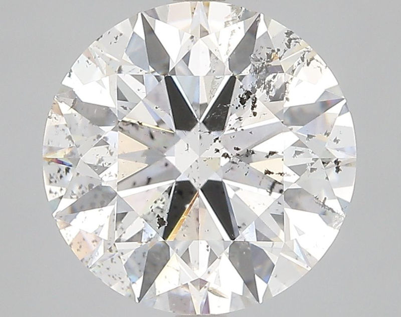 Picture of 5.02 carats ROUND IGI certified Loose diamond, F Color | SI2 clarity | EX cut