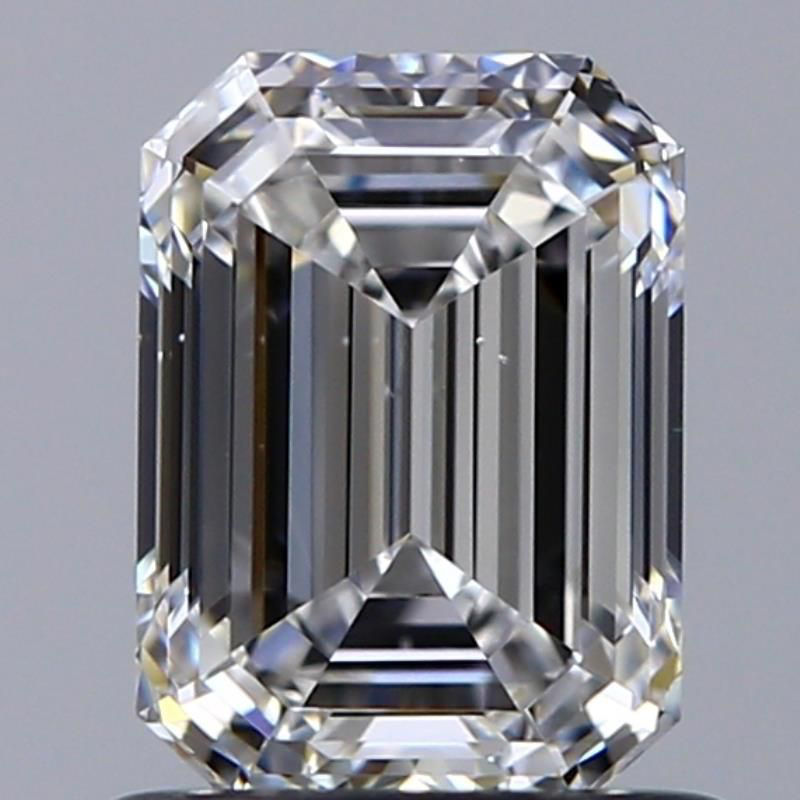 Picture of 1.01 carats EMERALD GIA certified Loose diamond, D Color | VS2 clarity