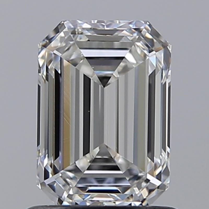 Picture of 1.02 carats EMERALD GIA certified Loose diamond, F Color | VS1 clarity