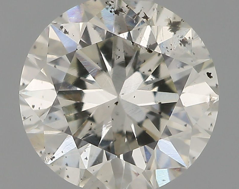 Picture of 0.64 carats ROUND IGI certified Loose diamond, I Color | SI2 clarity | VG cut