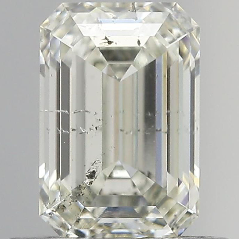 Picture of 0.83 carats EMERALD IGI certified Loose diamond, J Color | SI2 clarity | VG cut