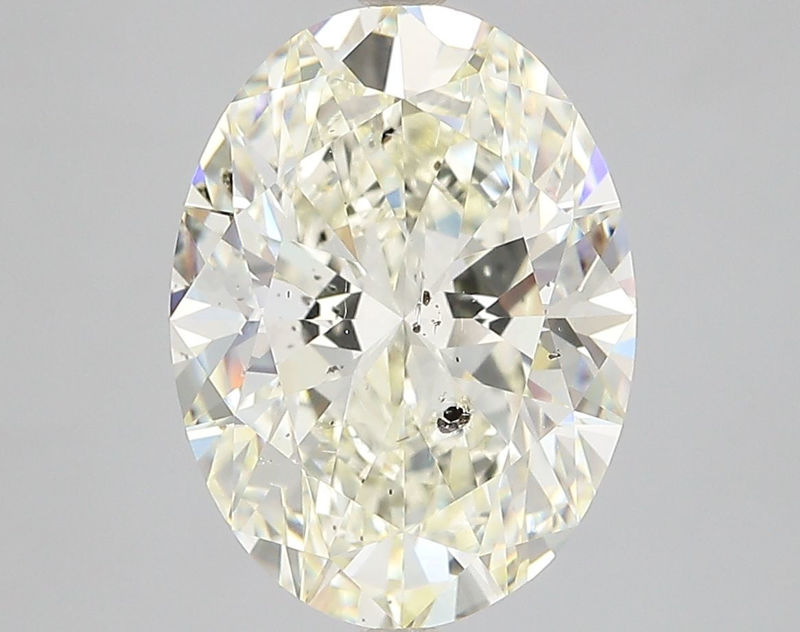 Picture of 5.02 carats OVAL IGI certified Loose diamond, K Color | SI2 clarity