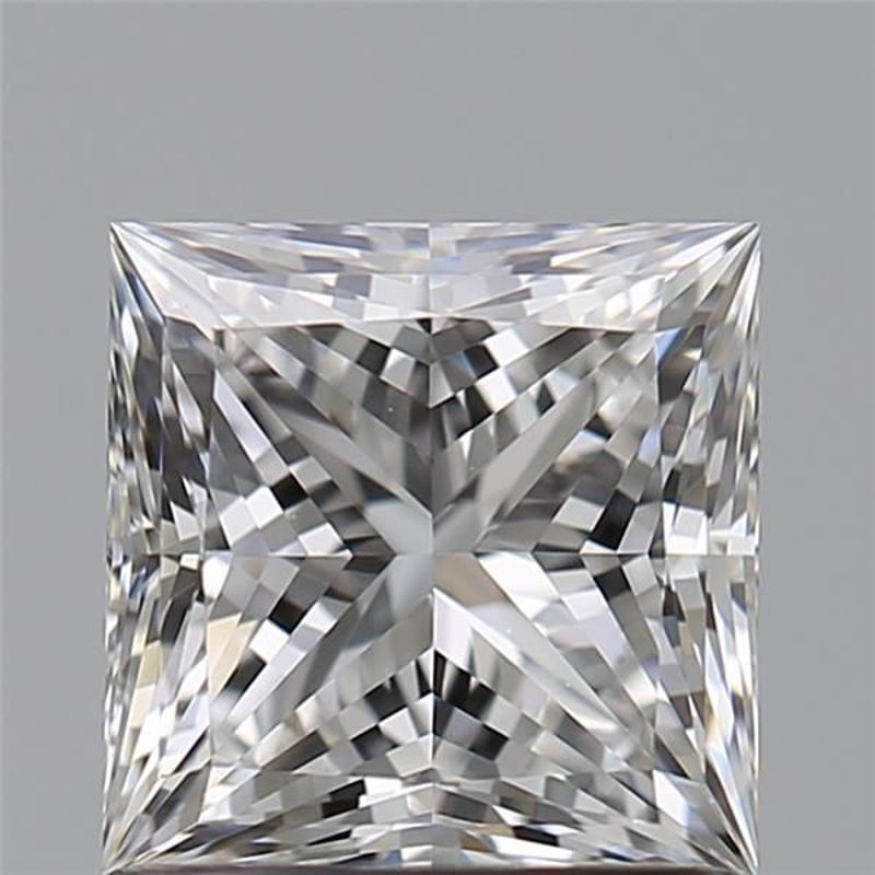 Picture of 1.03 carats PRINCESS GIA certified Loose diamond, F Color | VS1 clarity | GD cut
