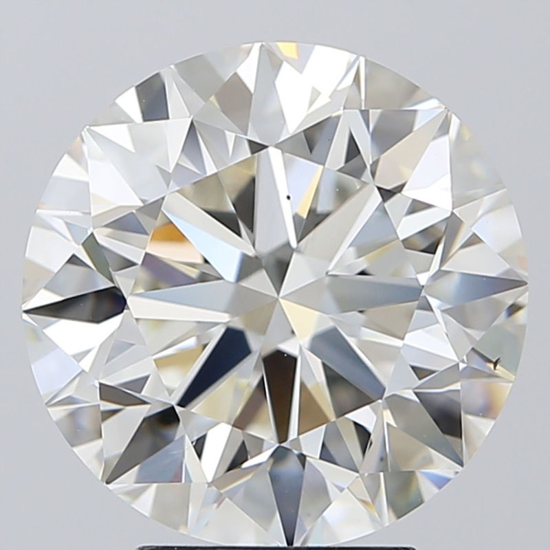 Picture of 5.21 carats ROUND IGI certified Loose diamond, H Color | VS2 clarity | EX cut